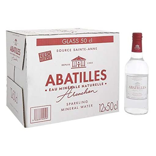 Abatilles ásványvíz üveg palackban 500ml szénsavas