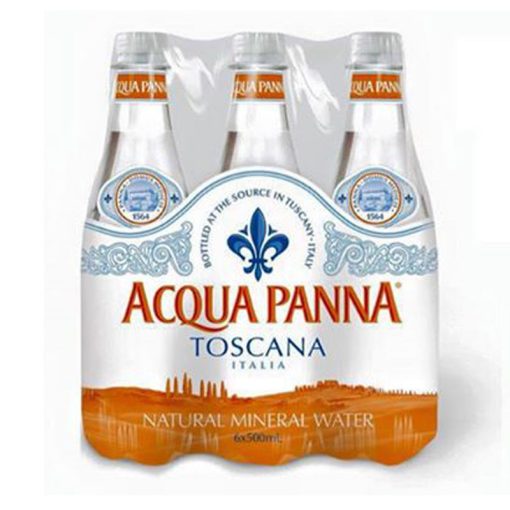 Acqua Panna 0,5l mentes ásványvíz PET palackban  (visszaváltható, Betéti díjas +50.-Ft)