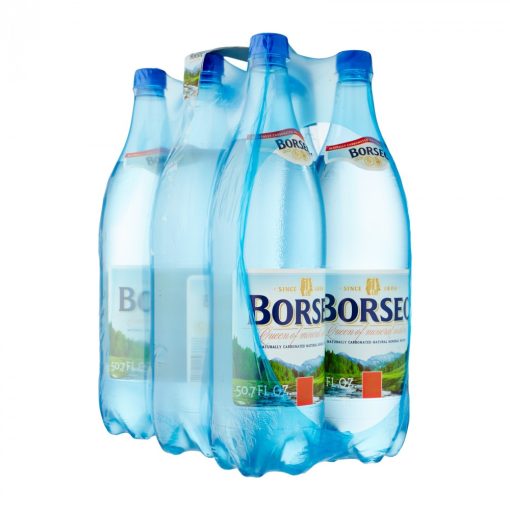 Borsec Ásványvíz 1,5 l szénsavas  (visszaváltható, Betéti díjas +50.-Ft)