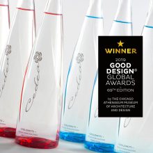 Cedea természetes forrásvíz 750ml mentes egyedi üveg palackban