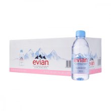Evian 0,33l mentes ásványvíz PET palackban  (visszaváltható, Betéti díjas +50.-Ft)