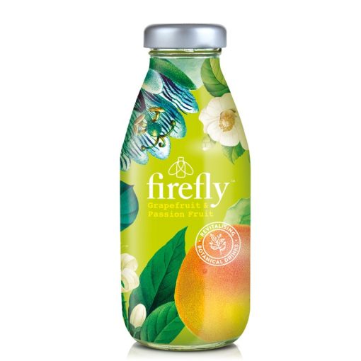 Firefly Revitalizáló-grapefruit,golgotavirágl ízű ital 330ml üveg palackban