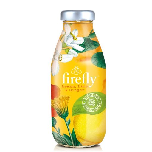Firefly Revitalizáló-citrom-lime-gyömbér ízű ital 330ml üveg palackban