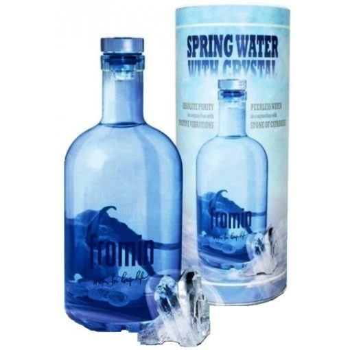 Fromin Water jégvíz kristályokkal 0,7l l mentes üveg palackban
