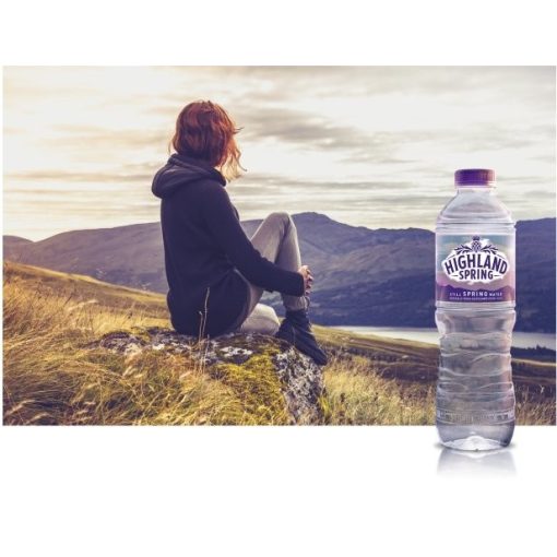 Highland spring water 1,5l mentes forrásvíz PET palackban
