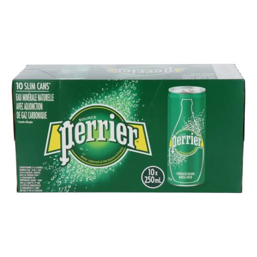 Perrier 0,25l  ásványviz SLIM alu dobozban