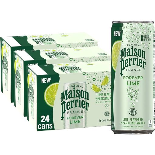 Perrier 0,25l lime-zöld citromos szénsavas ásványviz SLIM alu dobozban