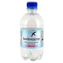   San Benedetto 0,33l mentes forrásvíz  (visszaváltható, Betéti díjas +50.-Ft )