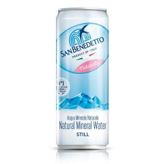 San Benedetto 0,33l mentes forrásvíz SLIM alu dobozban