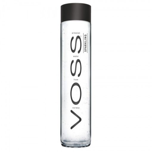 Voss 0.8l sparkling-dús ásványvíz üvegben