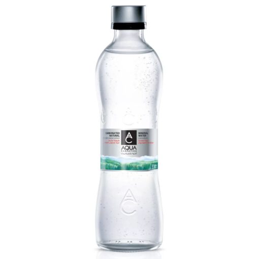 Aqua Carpatica dús 0,33l üveg palackban (DRS visszaváltható, Betéti díjas +50.-Ft)