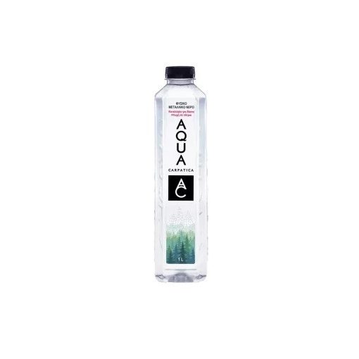 Aqua Carpatica 1l mentes ásványvíz PET palackban (DRS visszaváltható, Betéti díjas +50.-Ft)