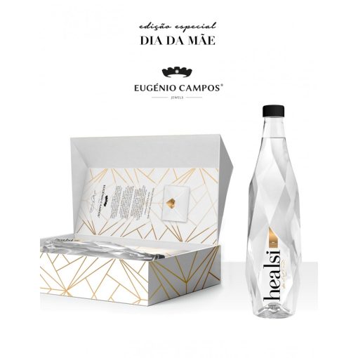 Healsi Water Diamond Bottle Crystal 0,5l mentes ásványvíz PET palackban