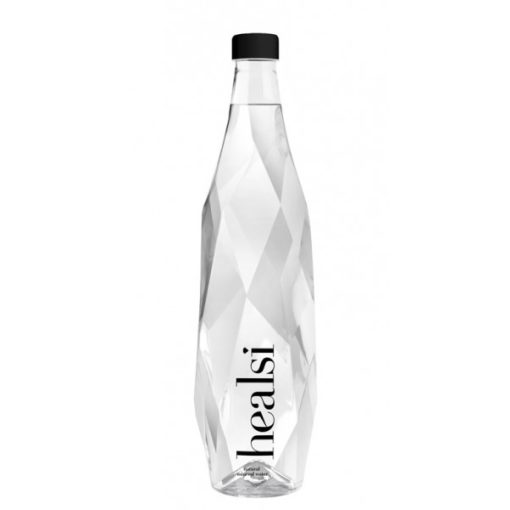Healsi Water Diamond Bottle Crystal 0,85l mentes ásványvíz üveg palackban