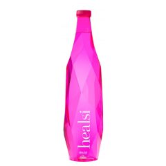   Healsi Water Diamond Bottle Pink 1l mentes ásványvíz PET palackban